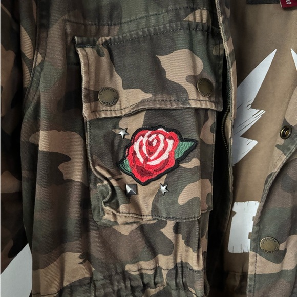 Superdry Rookie Oversized Camo Jacket - Picture 4 of 8